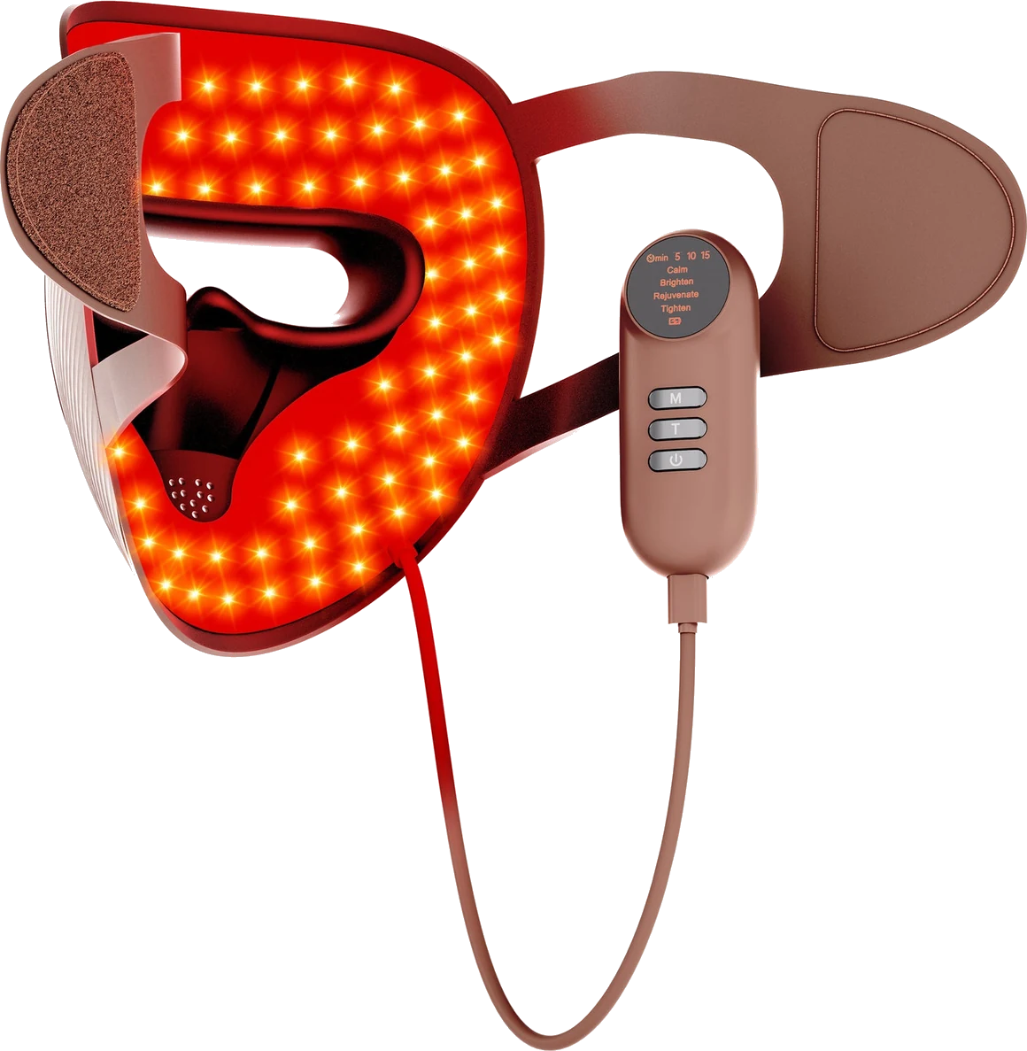 Pack Family - Masque LED terracotta